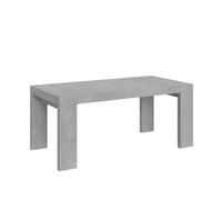 Mesa extensible Roxell 200/460x90 cm hormigón - Itamoby