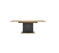 Mesa extensible sion color antracita y roble