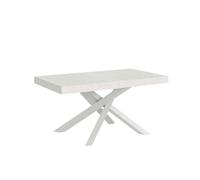 Mesa extensible Volantis 90x180/284 cm estructura blanca