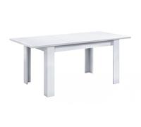 Mesa extensível com efeito de madeira