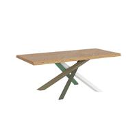 Mesa fija 90x180 cm Versalux patas descortezadas 4/A