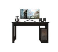 Miroytengo Mesa Gamer Nero Color Negro Estudio Oficina 136 cm