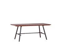 Mesa industrial de alta gama en madera de teca maciza - fare
