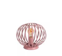 Mesa Infantil Fucsia Metal Alambre 21CM Pequeño E27 Niña Tischleuchte Moderno