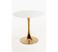 Mesa Kolio Cristal 80 cm Golden