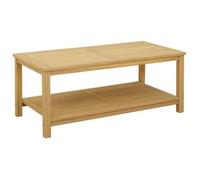 Mesa Lateral Aceite Natural 110 X 55 X 45 Cm Vidaxl