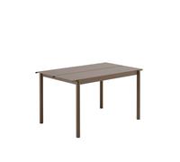 Muuto Mesa de acero Linear steel table 140 cm Topo