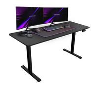 Mesa Mars Gaming Mgd Ergo Pro Ajuste Altura Electrico 73-118 Tablero Negro 160x60 Chasis De Acero