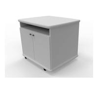 Mesa para fotocopiadora e Impresora ber-copian 60 Blanco Roto de 56h, 60 cm Fondo, 70 cm Ancho Marca Actiu