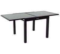 Habitat et Jardin Mesa para jardín Extensible en Aluminio Porto 8 - Phoenix - Negro