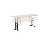 Mesa Patas Plegables Ajustable En Altura Lifetime 183x76x61-91 CM MKP