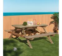 MESA PICNIC MADERA DE PINO 72X172X159 CM 72X172X159CM