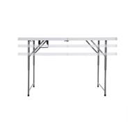 MESA PLEGABLE 122x61 y ALTURA REGULABLE a 49cm, 61cm y 74cm