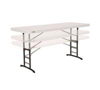 Mesa Patas Plegables Ajustable En Altura Lifetime 183x76x61-91 CM MKP