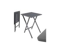 Mesa Plegable Auxiliar Cuadrada - 48 x 48 x 65 cm