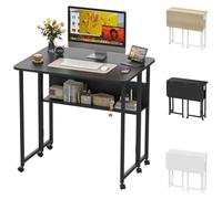 Mesa plegable con ruedas para trabajar desde casa
