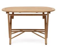 Mesa plegable Dandara de 120 x 74 x 70 cm, fabricada en madera de acacia