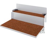 Mesa plegable de balcón levira forfun 48x29 cm blanca ? mesa colgan