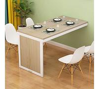 Mesa Plegable de Cocina Pared, Mesa de Comedor Flotante Convertible para Espacios pequeños, Mesa de Oficina con Hoja Abatible