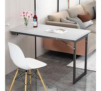 Mesa plegable de pared - Escritorio de cocina que ahorra espacio, versátil comedor y espacio de trabajo, fácil de plegar, diseño compacto, ideal para áreas pequeñas (100 x 50 x 75 cm)