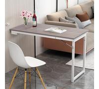 Mesa plegable de pared que ahorra espacio, para habitaciones pequeñas, mesa de pared para cocina, balcón y uso al aire libre, plegable Wortat.