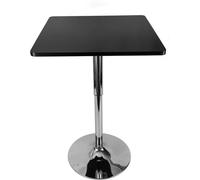 Mesa plegable - Mesa auxiliar para cocina y fiestas - 60x60x45 cm - Negra