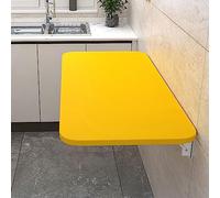 Mesa plegable montada en la pared, escritorio de hojas caídas que ahorra espacio para áreas pequeñas, mesa flotante ideal para lavandería y cocina, diseño compacto versátil para comedor y trabajo
