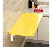 Mesa plegable montada en la pared, escritorio de hojas caídas que ahorra espacio para el hogar, oficina, cocina, diseño versátil y compacto, fácil de instalar, perfecto para espacios pequeños