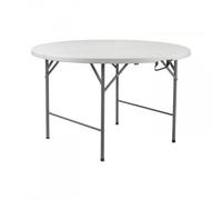 Thinia Home Mesa Plegable Redonda para Catering Efecto Granito 120x74cm Thinia Home