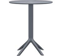 Mesa redonda Lacota de 60 cm - color antracita