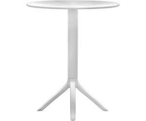 Mesa redonda Lacota de 60 cm - color blanco