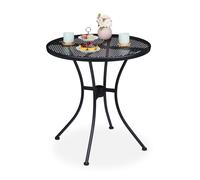 Mesa terraza 130 kg Mesa jardín Mesa auxiliar redonda mesa exterior 6,2 kg