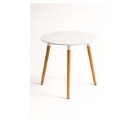 Mesa tower redonda 60 cm - blanco