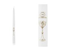 Mesa velas Comunión 4 St. Color Blanco primera Comunión Confirmación velas mesa decoración