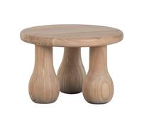 Mesita auxiliar mindi 60x60x40 natural , El mejor complemento para tu hogar.