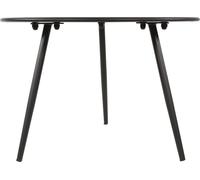 Mesita auxiliar - Negra - Ø45x35 cm - Acero