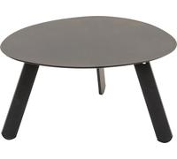 Mesita auxiliar - Negra - 55x46x28 cm - Acero