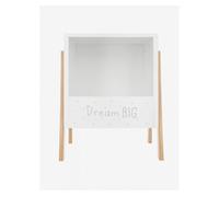 Atmosphera Estantería con cajón JJ1285 – Mueble de almacenamiento dorado para niños