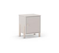 Mesita de noche misty dawn beige - oak soft 38,5 x 48,5 x 32,5 cm