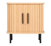 Mesita de noche palma con puertas correderas - conforama
