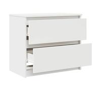 vidaXL Mueble para TV Madera contrachapada Blanco 60x35x54 cm
