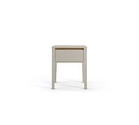 Mesita de noche torreon con 1 cajón en color blanco - conforama