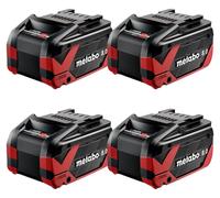 Metabo 4x LiHDX batería 18 V 8.0 Ah CAS Li-Ion batería ( 4x 624975000 )