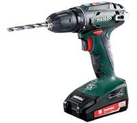Metabo 602207560-taladro atornillador a batería 18v/ 2 x 2.0 ah li-io