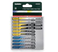 Metabo Hojas de sierra de calar 623600000 HCS 51-74 mm madera, metal y plástico Set de 10 piezas