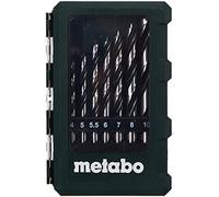 Metabo 626705000 626705000-estuche madera 8 piezas 1 broca de cada uno