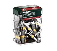 Metabo Estuche de puntas de atornillar 626716000 Torx T30x25 SP 25 piezas Negro