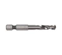 Metabo 627519000 627519000-Broca para Metal inserción 1/4" HSS-G 8x60 mm Longitud de Trabajo 32 mm