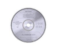 Metabo Hoja de sierra 628448000 MKS Aluminium Cut para aluminio 305 x 30 mm, 84 dientes 5° negativo