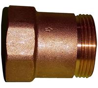 Metabo 628805000, Válvula de retención 1 1/4 AG x 1 1/4 IG | Para plantas de agua domésticas y máquinas de agua domésticas, evita el ralentí de la bomba, proporciona un reinicio breve